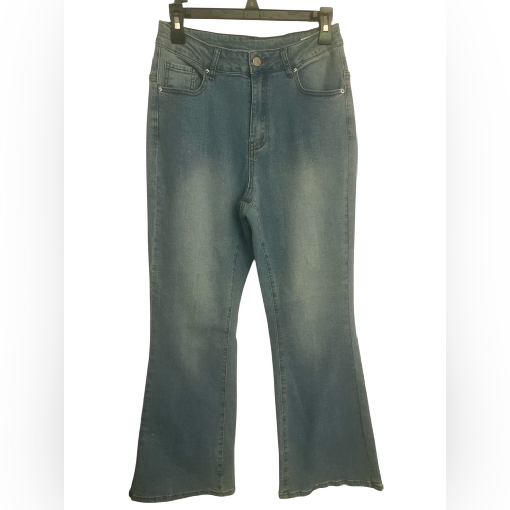Gilipur Women's Flare Jeans in Classic Blue M NWT